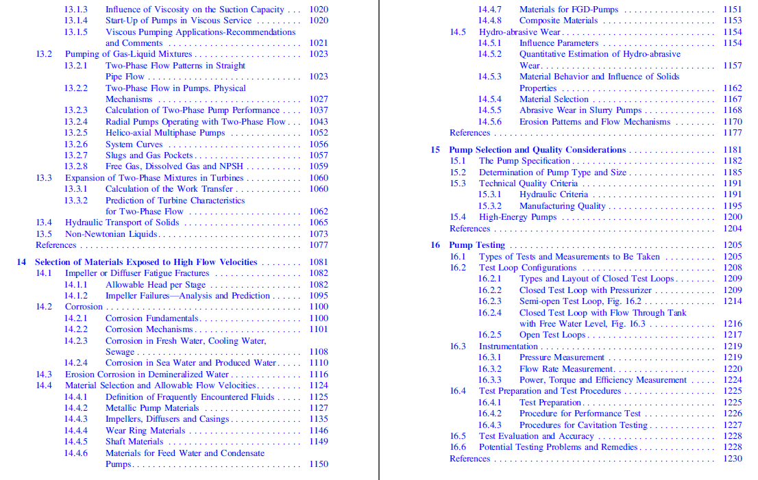 《Centrifugal Pumps Four Edition离心泵》英文原版PDF